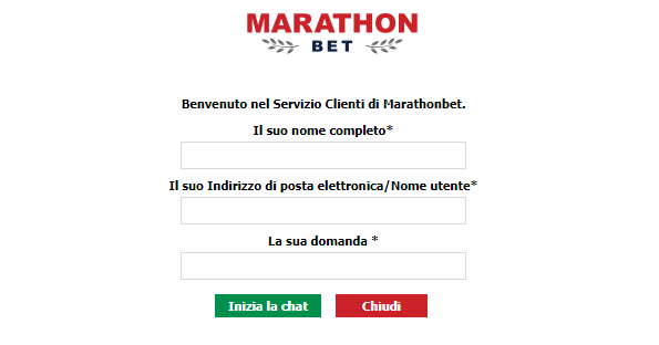 marathonbet assistenza